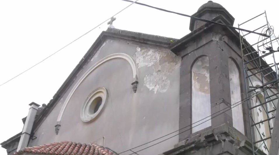 Στάσιμο το ζήτημα της αποκατάστασης του σεισμόπληκτου ναού στον Αφάλωνα Λέσβου