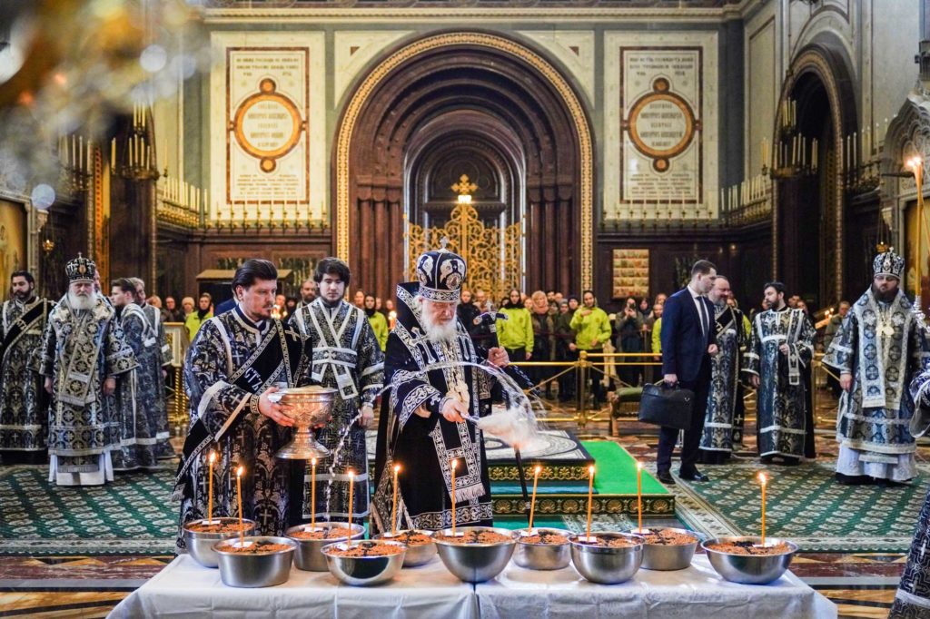 Патриаршая проповедь в пятницу первой седмицы Великого поста после Литургии Преждеосвященных Даров в Храме Христа Спасителя