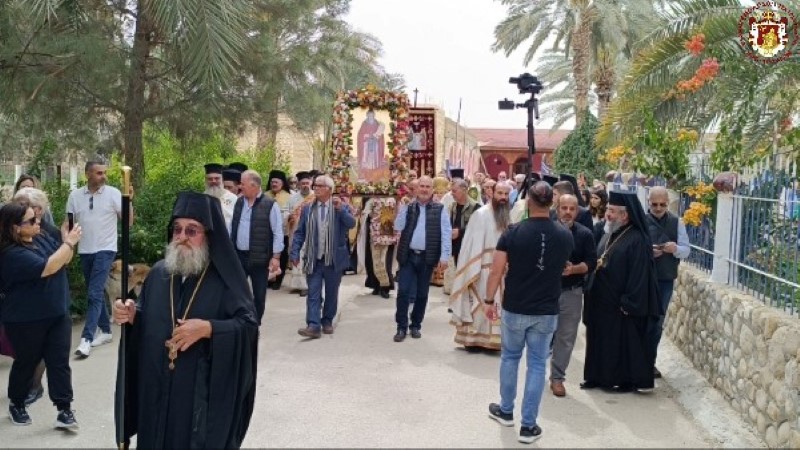 Η εορτή του Οσίου Γερασίμου Ιορδανίτου στην ομώνυμη Ιερά Μονή στη Δυτική όχθη του Ιορδάνη (ΦΩΤΟ+ΒΙΝΤΕΟ)