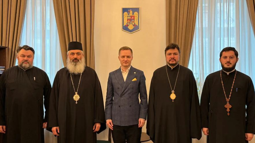Εκπρόσωπος της ρουμανικής κυβέρνησης συναντήθηκε στο Κισινάου με Ιεράρχες της Μητρόπολης Βεσσαραβίας