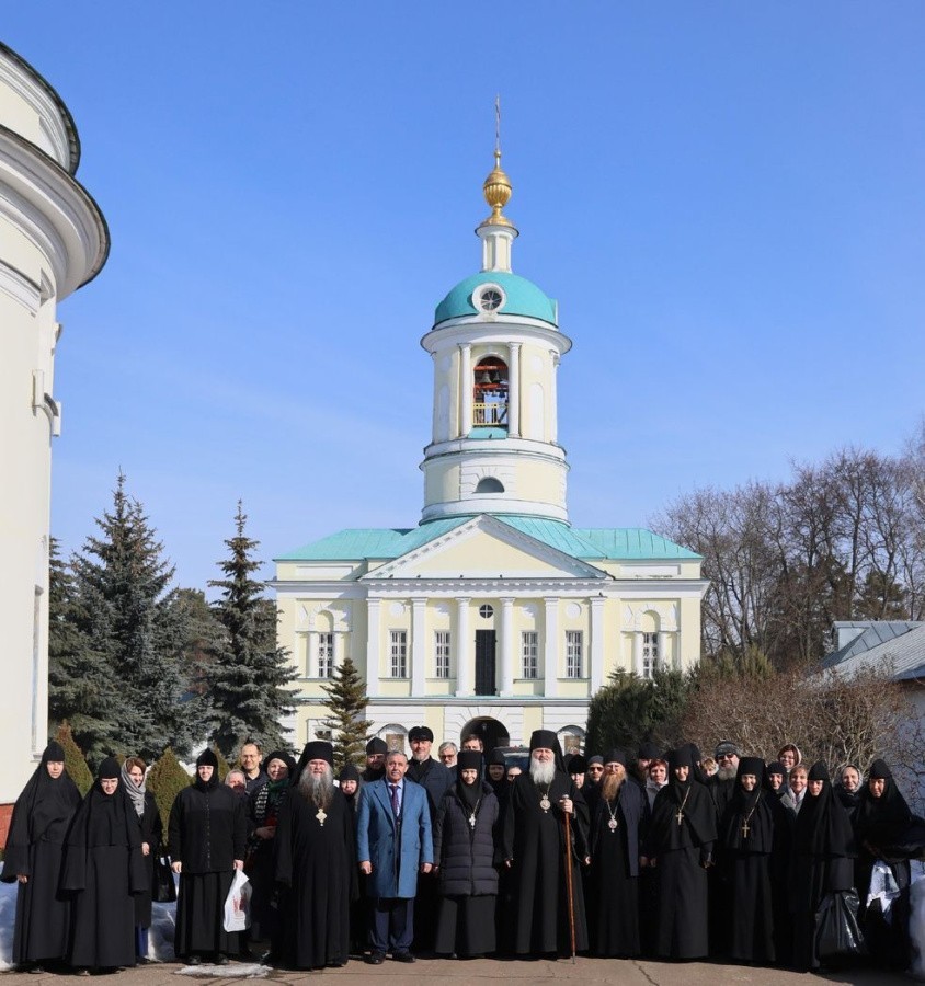 В Екатерининском ставропигиальном мужском монастыре состоялось очередное собрание наместников и игумений