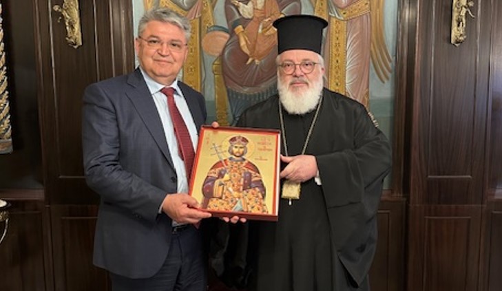 Επίσκεψη του Προέδρου της «Νίκης» στον Μητροπολίτη Διδυμοτείχου