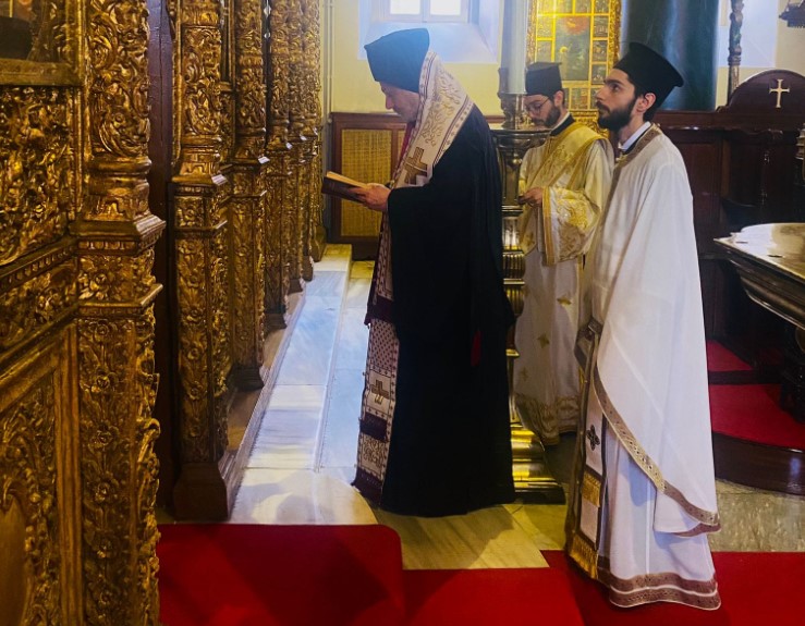 Τρισάγιο για τον μακαριστό Αρχιμανδρίτη Πατρίκιο Καλεώδη στη Θεολογική Σχολή της Χάλκης