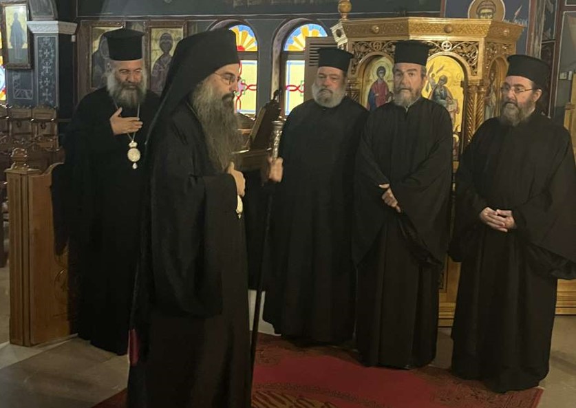 Ο Επίσκοπος Κωνσταντιανής Κοσμάς στην Ιερά Μητρόπολη Ρεθύμνης και Αυλοποτάμου