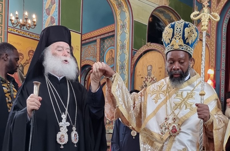 Η χειροτονία του Επισκόπου Γκόμας Τιμοθέου στην Κινσάσα της Κεντρικής Αφρικής