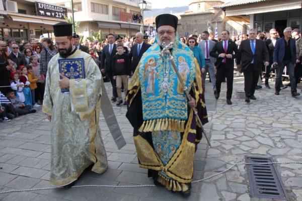 Ο εορτασμός επετείου απελευθερώσεως της Καλαμάτας παρουσία της υπουργού Πολιτισμού