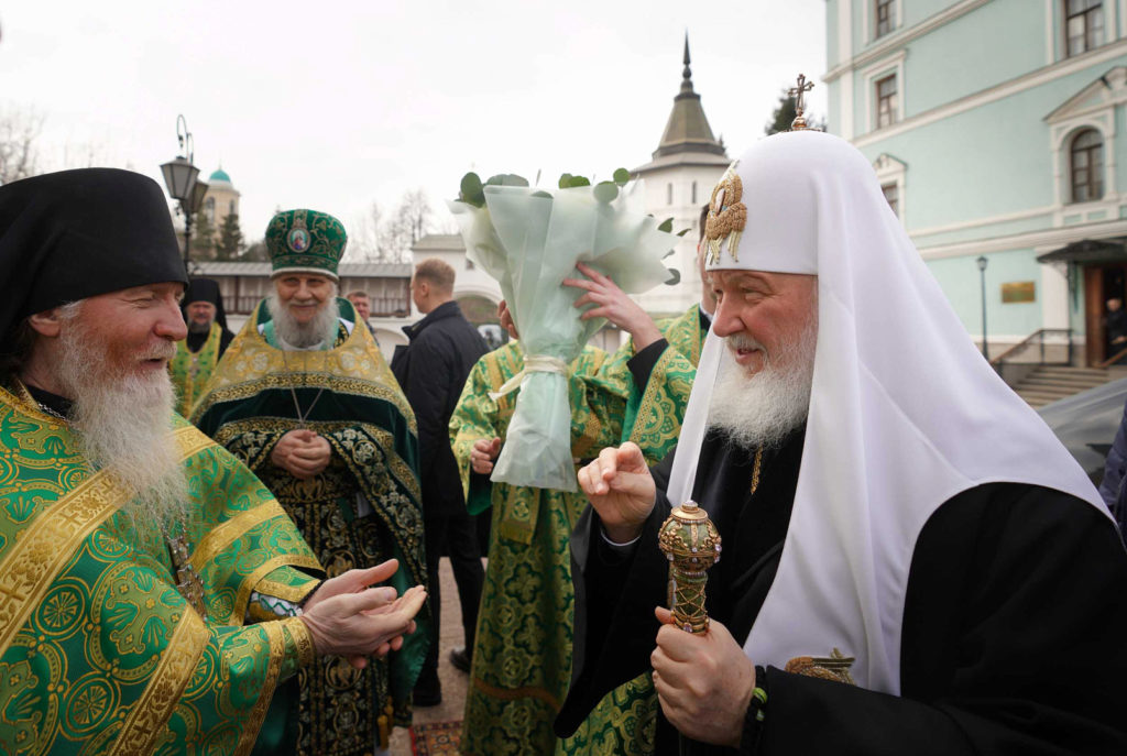 В день памяти благоверного князя Даниила Московского Патриарх Кирилл совершил Литургию в Даниловом монастыре
