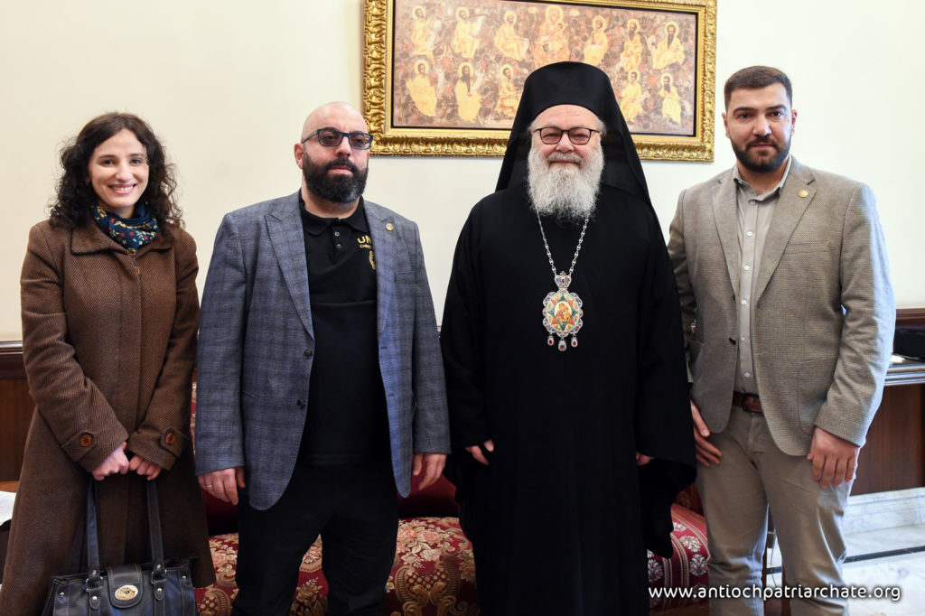 Συνάντηση Πατριάρχη Αντιοχείας με τον Πρόεδρο της Ρωσικής Χριστιανικής Παγκόσμιας Ένωσης