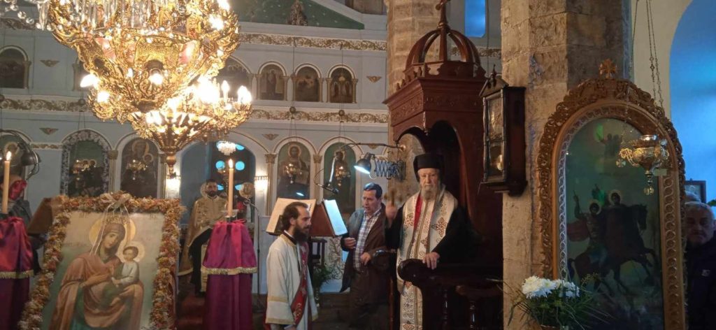 Α’ Χαιρετισμοί της Θεοτόκου στην Ιερά Μητρόπολη Καρυστίας και Σκύρου