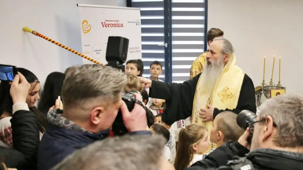 Primul spital social din România a fost inaugurat la Iași, IPS Teofan a oficiat slujba de sfințire