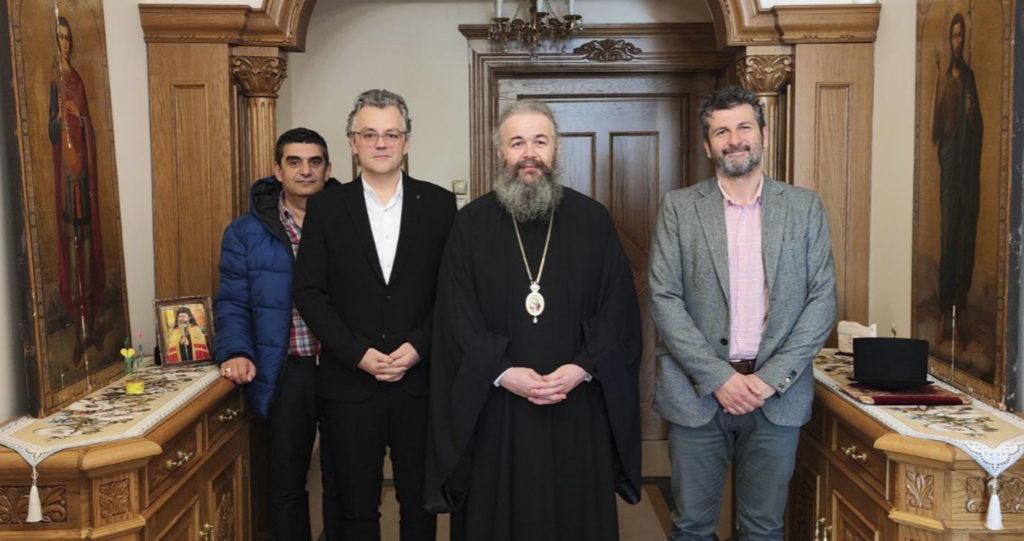 Συνάντηση Μητροπολίτη Φλωρίνης με αντιπροσωπεία του Πανεπιστημίου Δυτικής Μακεδονίας