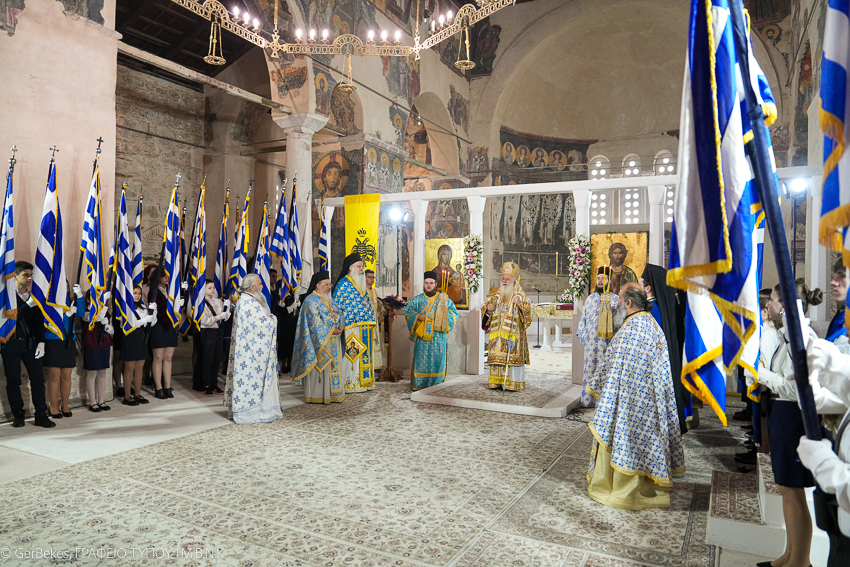 Η εορτή του Ευαγγελισμού της Υπεραγίας Θεοτόκου στον Παλαιό Μητροπολιτικό Ναό της Βεροίας