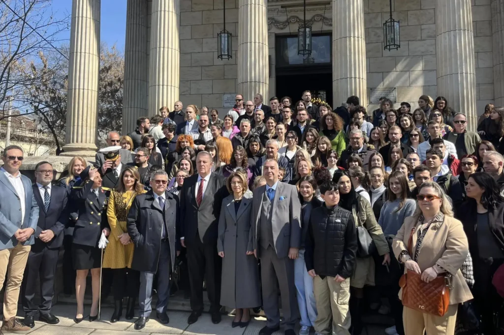 Ziua Națională a Republicii Elene serbată la biserica greacă din București