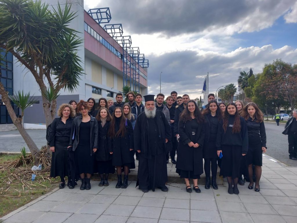 Η Νεανική Χορωδία της Μητρόπολης Καλαμαριάς στην Επετειακή Συναυλία «Eλευθέρια 2024» στην Κύπρο