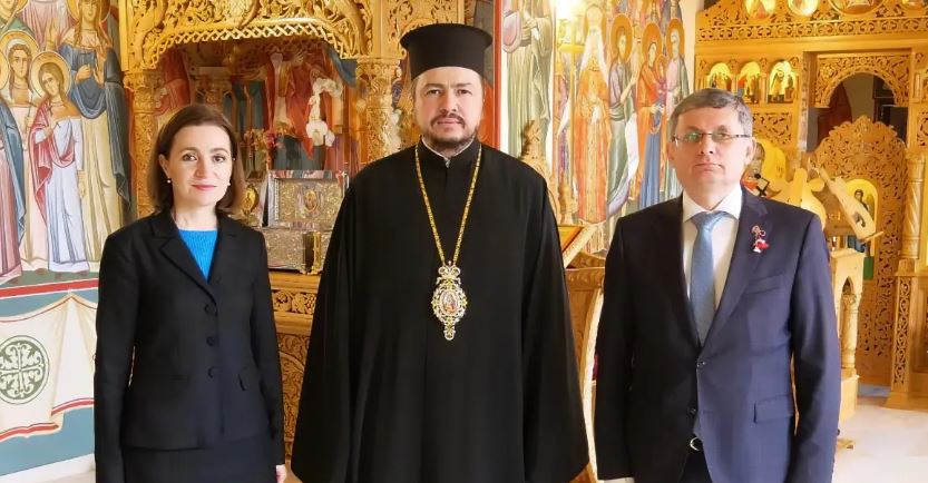 Președinta Maia Sandu a vizitat Centrul Eparhial din Cahul