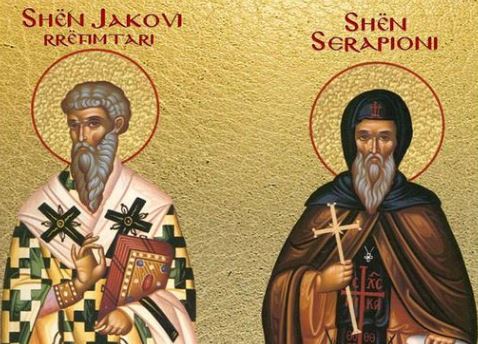 Omologjet Jakovi i Katanias. Dëshmorët Filimoni, Domnini. Oshënar Serapioni në Egjipt