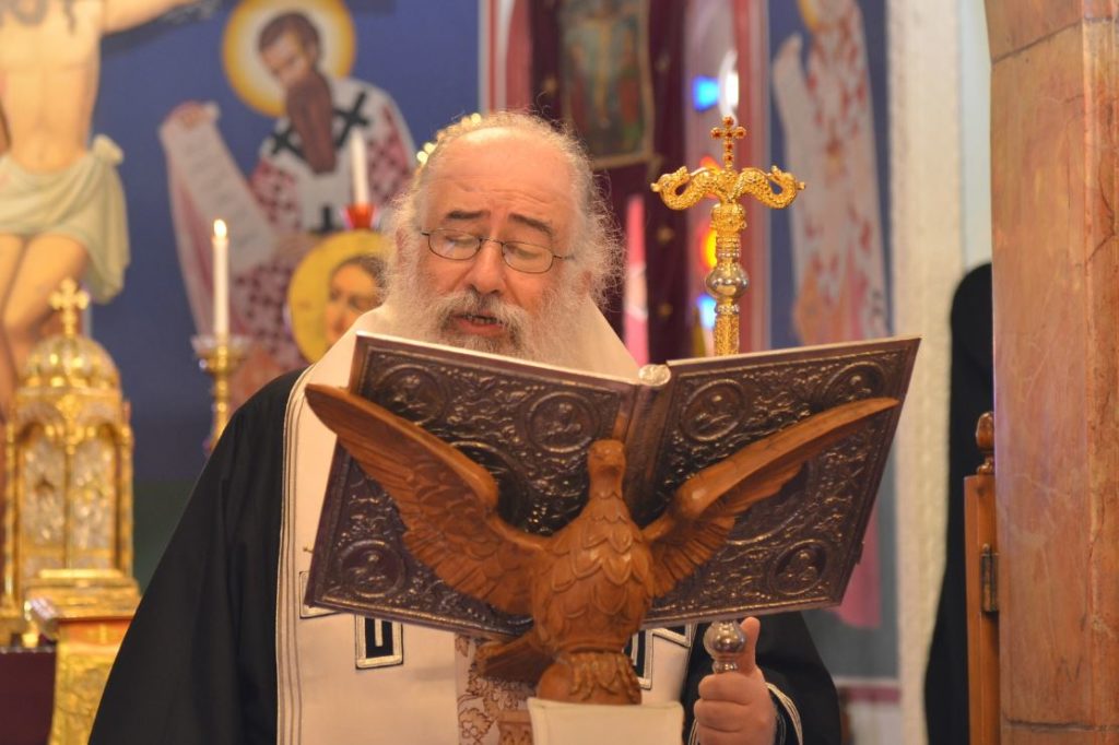 صورٌ من خدمةِ القدّاسِ السّابقِ تقديسُه – البروجيازميني