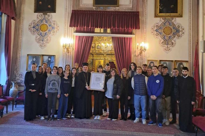 Μαθητές του 2ου Γενικού Λυκείου Πυλαίας στην Θεολογική Σχολή της Χάλκης