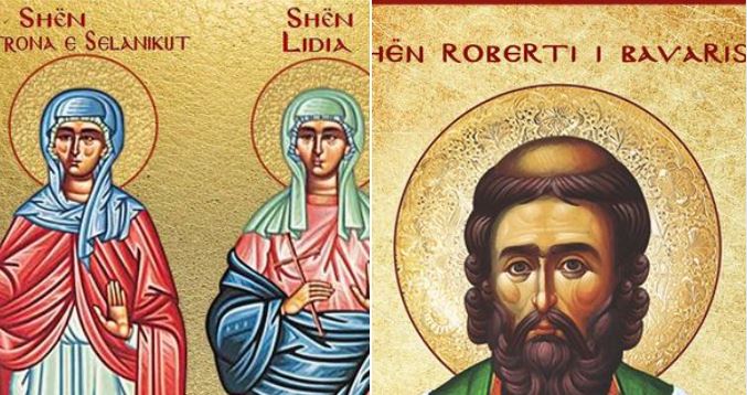 Dëshmore Matrona. Dëshmor Fileti, Lidia dhe fëmijët. Roberti, ndriçues i Bavarisë, Austrisë