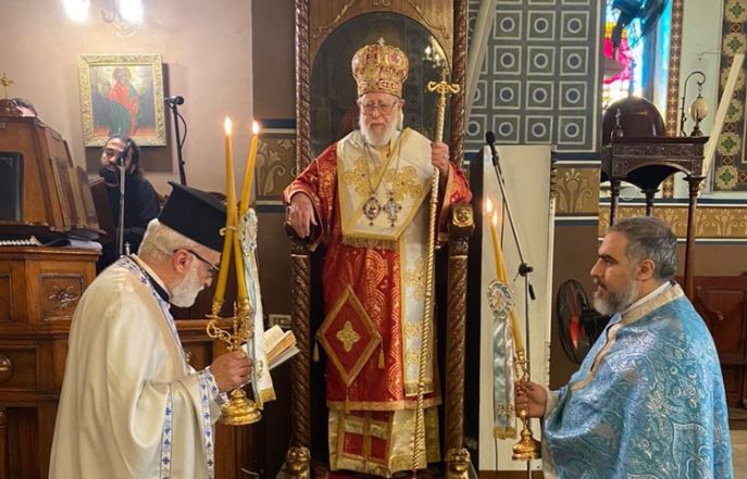 الاحتفال بعيد بشارة والدة الإله العذراء مريم