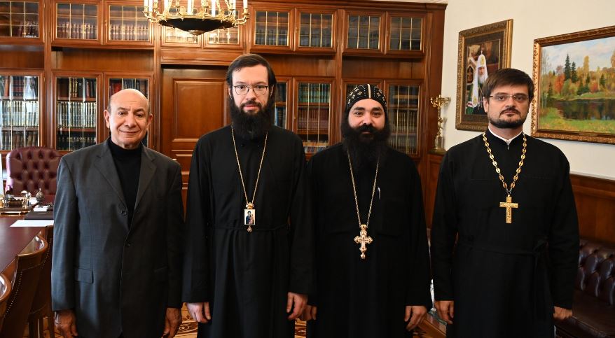 Митрополит Волоколамский Антоний встретился с представителями Коптской Церкви