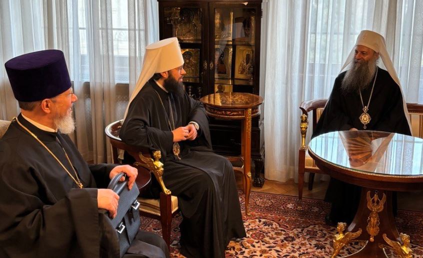 შედგა სერბეთის პატრიარქის სამუშაო შეხვედრა სსკგ-ის თავმჯდომარესთან