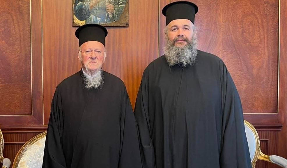 استقبال متروبوليت فلوريس وبريسبا ويوردايا المطران إيريناوس