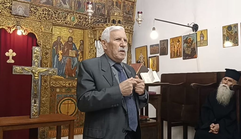 Δρ. Χαράλαμπος Μπούσιας: “Με τον Σταυρό στο χέρι. Παραδείγματα από τη δύναμη του Σταυρού και το Σταυρικό πολίτευμα των χριστιανών”