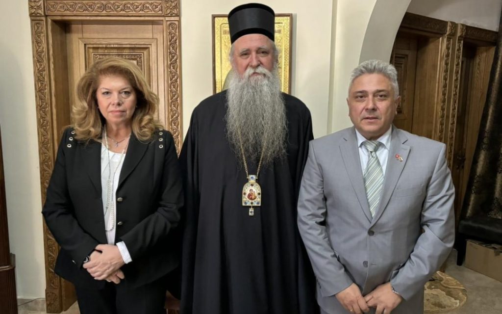 Συνάντηση Μητροπολίτη Μαυροβουνίου με την Αντιπρόεδρο της Βουλγαρίας