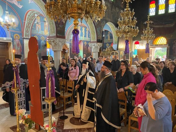 Η Ακολουθία του Νυμφίου στον Ιερό Ναό Κοιμήσεως της Θεοτόκου Αρχαίας Κορίνθου