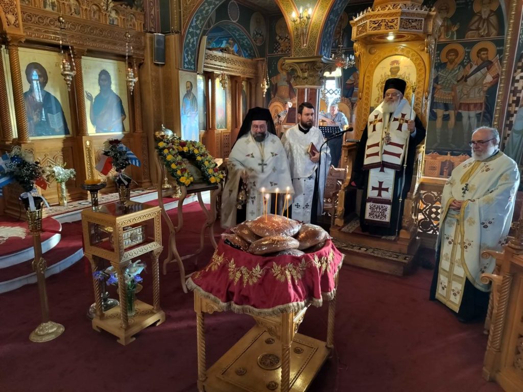 Τιμήθηκε στην Αγία Μαρίνα, ο μεγάλος άγιος, μικρός Γαβριήλ