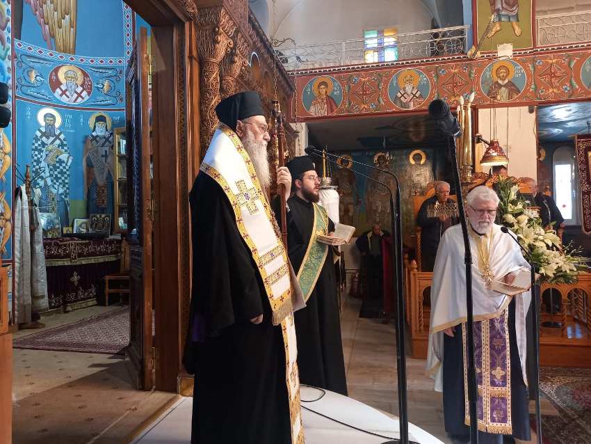 Ο Μητροπολίτης Κορίνθου τέλεσε την Εξόδιο Ακολουθία του Γεωργίου Κασιμάτη