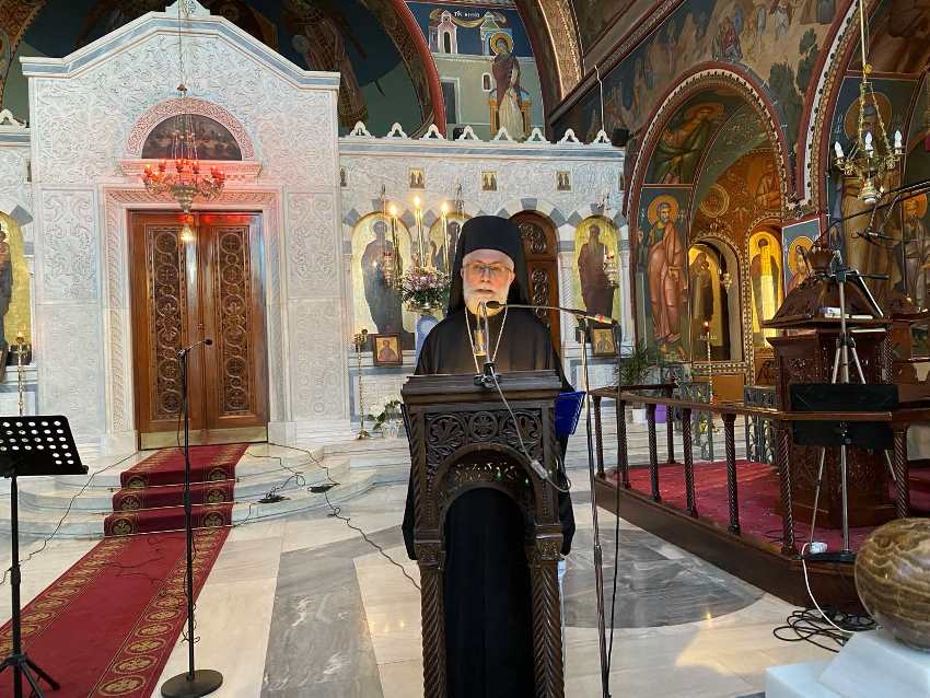 Πασχαλινή Εκδήλωση στην Ι.Μ. Κορίνθου με ομιλητή τον Επίσκοπο Σκοπέλου