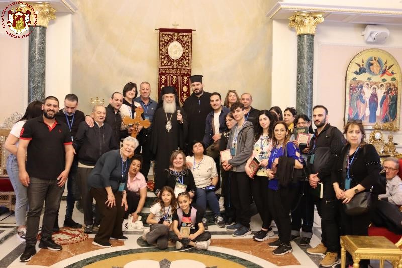 زيارة حج للمقدسات والبطريركية لأبناء الرعية الاورثوذكسية من الجليل