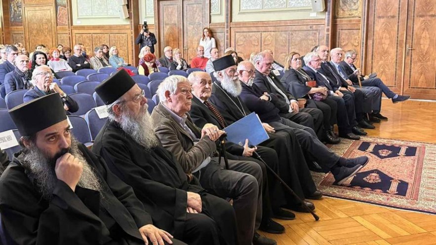 Предавање академика Гојка Суботића „Плаштаница митрополита београдског Исидора” (ФОТО)