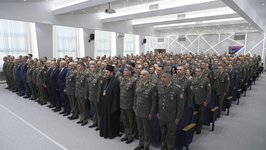 Епископ Доситеј на скупу Генералштаба Војске Србије поводом Дана Војске Србије (ФОТО)
