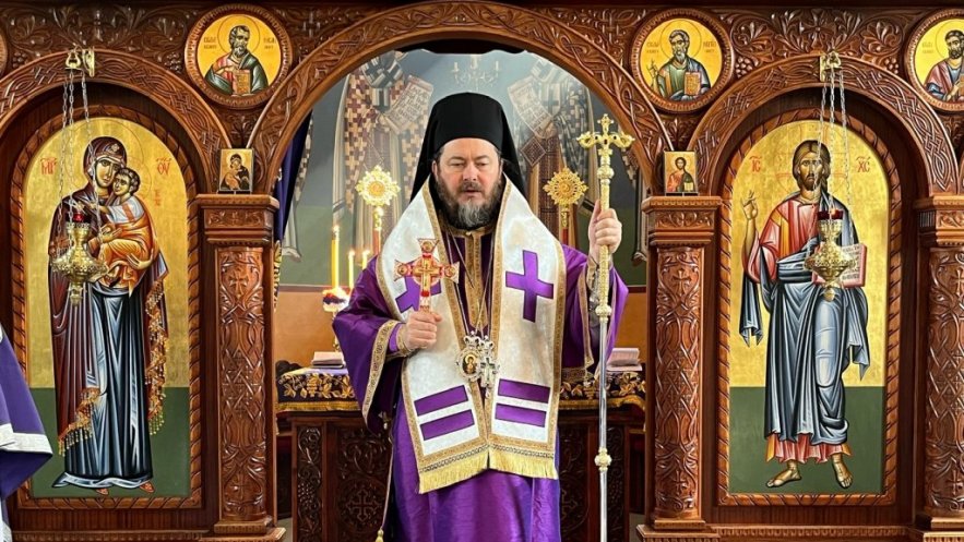 Литургија Пређеосвећених дарова у цркви светог Георгија у Лештанима – Богослужио Епископ Доситеј (ФОТО)
