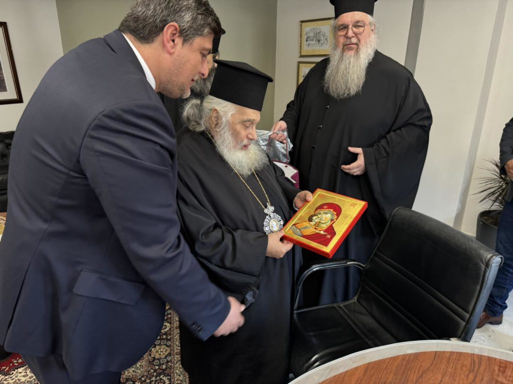 Θέματα συνεργασίας κοινής ωφελείας στο επίκεντρο της συνάντησης Μητροπολίτη Ιωήλ-Δημάρχου Πέλλας