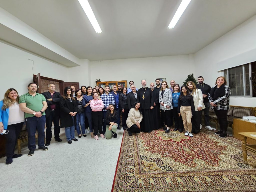 صلاة الغروب في كفرحاتا