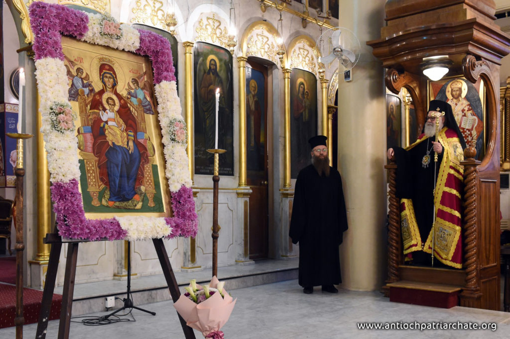 صلاة المديح الثاني في كنيسة الصليب المقدّس في القصّاع