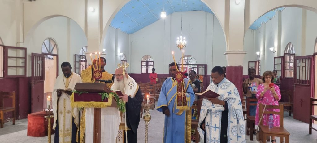 Η Γ΄ Στάση των Χαιρετισμών στην Κινσάσα της Λ.Δ. Κονγκό