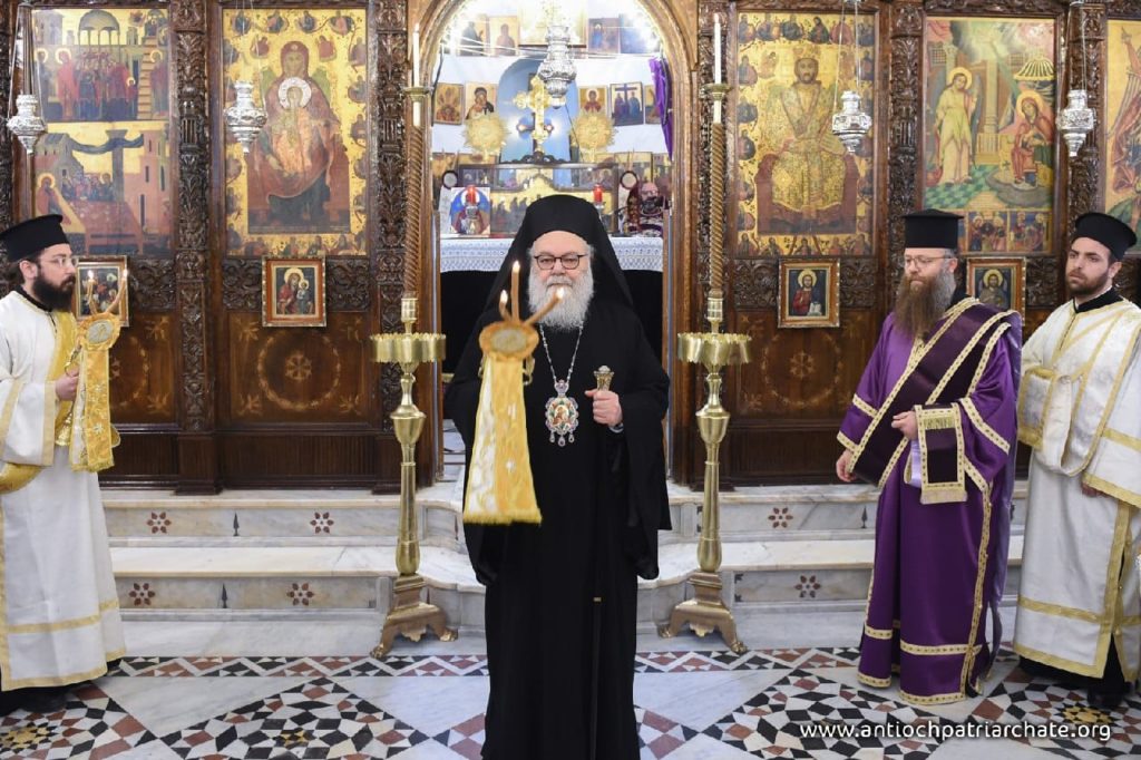 الأحد الثاني من الصوم في دير سيدة صيدنايا البطريركي