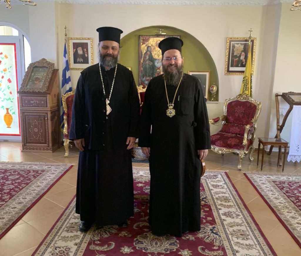 Ο Μητροπολίτης Κιλκισίου υποδέχθηκε τον Επίσκοπο Μπούνιας Πολύκαρπο