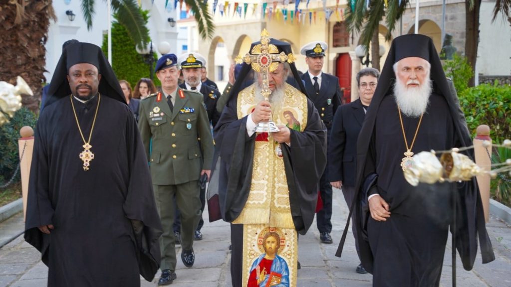 Η Λήμνος υποδέχθηκε απότμημα του Τιμίου Ξύλου από την Αττική