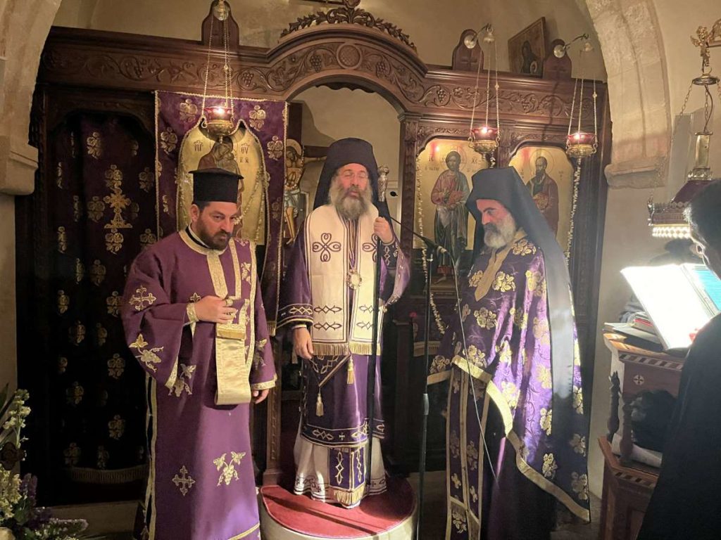 Ο Μητροπολίτης Ρεθύμνης στο Ιερό Μετόχιο Αγίου Παύλου Γάλλου