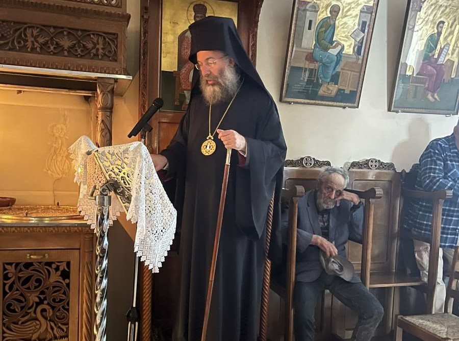 Πρώτη ποιμαντική επίσκεψη του Μητροπολίτη Ρεθύμνης στην Ενορία Μαργαριτών Μυλοποτάμου