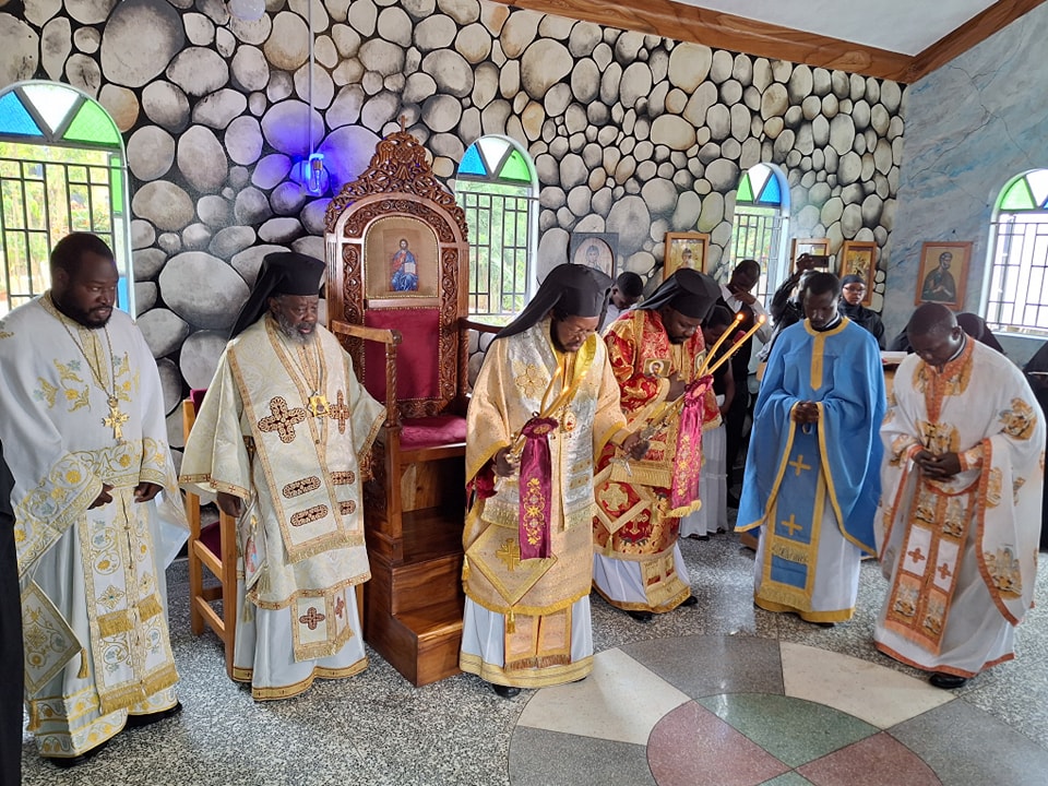 Hierarchical Divine Liturgy at of St Mary of Egypt Monastery