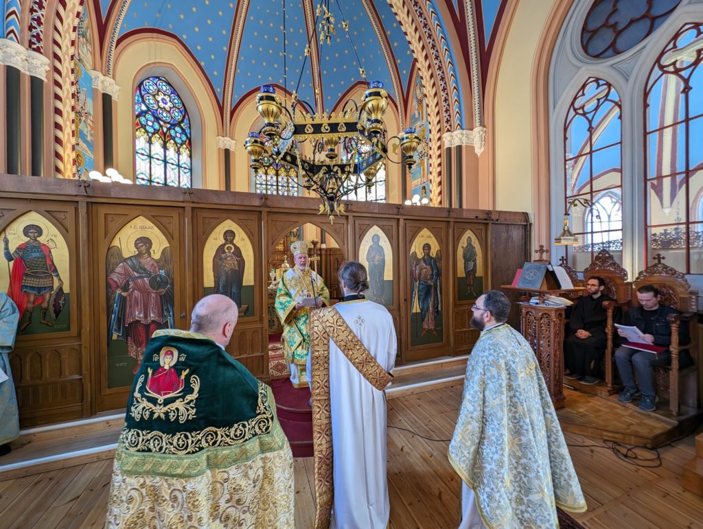 Ομιλία Μητροπολίτη Σουηδίας στην εις Πρεσβύτερον χειροτονία του Διακόνου Γεωργίου Αρβανιτίδου