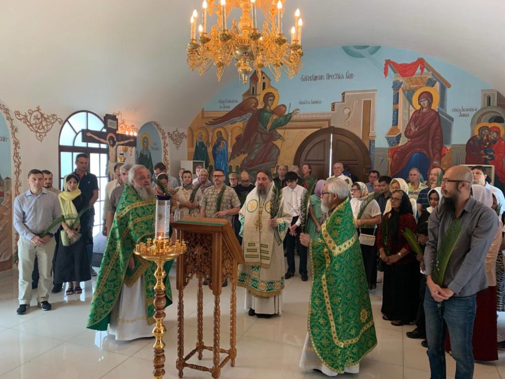 В праздник Входа Господня в Иерусалим Патриарший экзарх Юго-Восточной Азии совершил Литургию в столице Малайзии