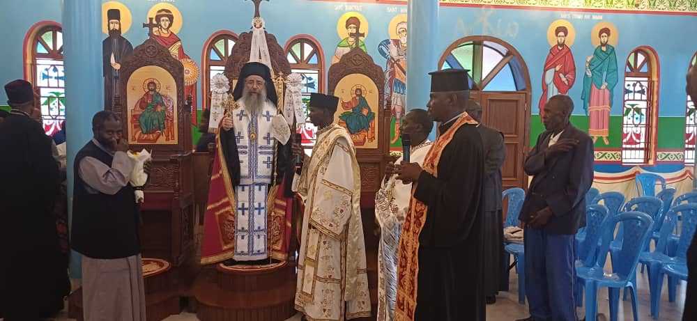 Υποδοχή του Πατριαρχικού Επιτρόπου στη Ρουάντα (ΦΩΤΟ)